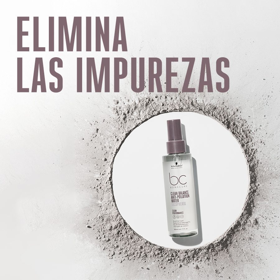 Agua anticontaminación Bc Schwarzkopf Clean Performance - Imagen 3
