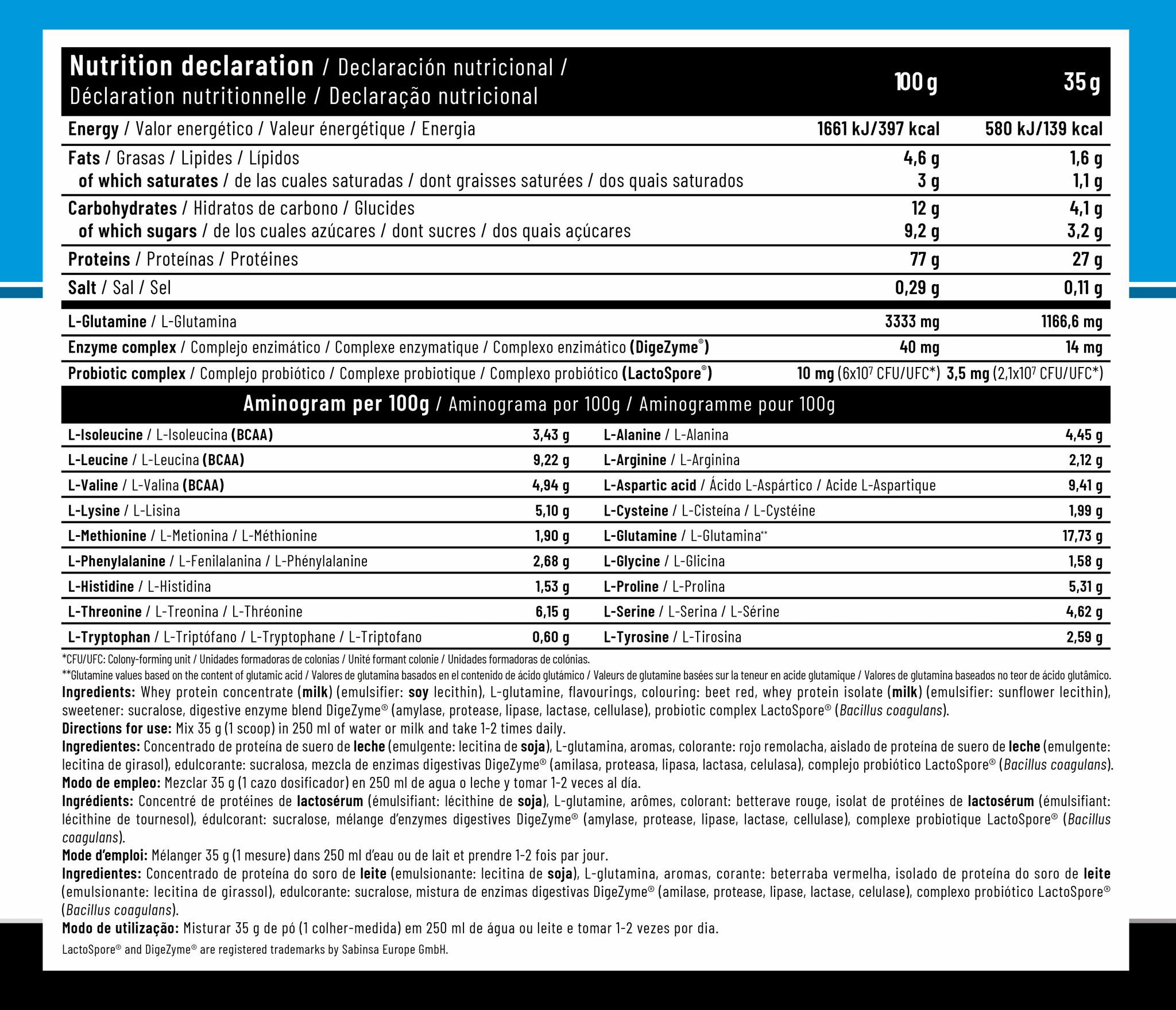 Natly Premium Whey 2 kg - Imagen 6
