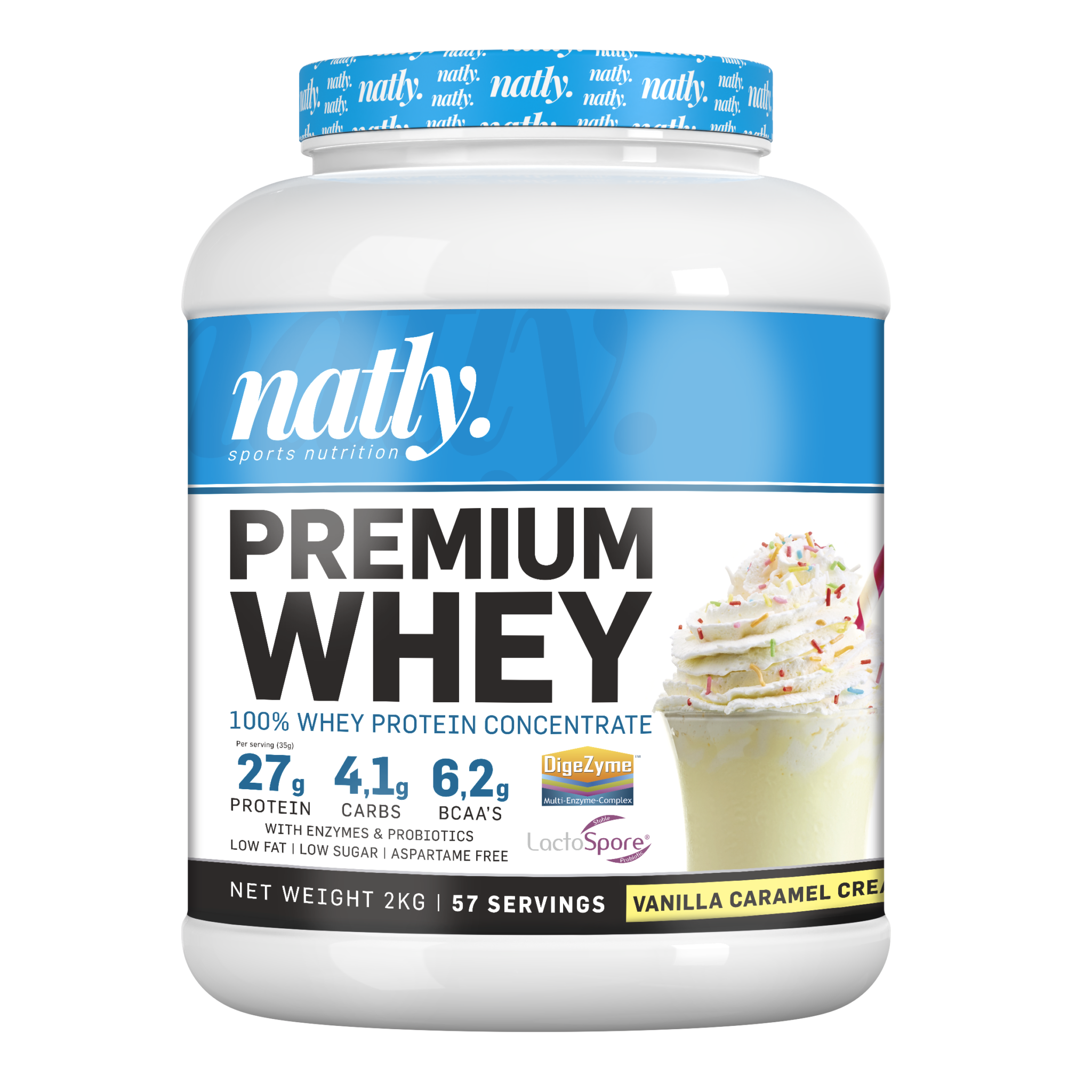 Natly Premium Whey 2 kg - Imagen 2