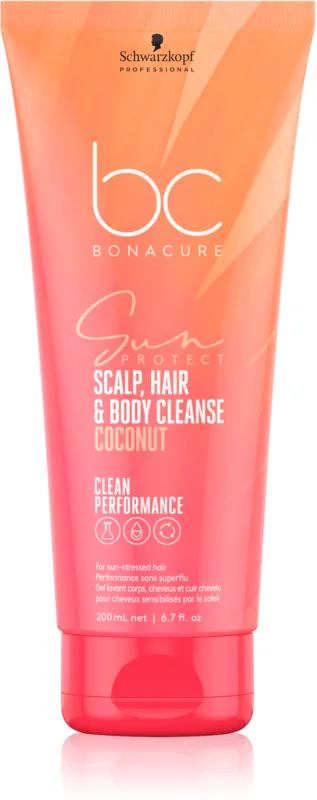 Champú cabello y cuerpo Clean Performance Sun Protect Schwarzkopf