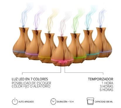 Brumizador Humidificador Esenssi Jarrón Nature - Imagen 2