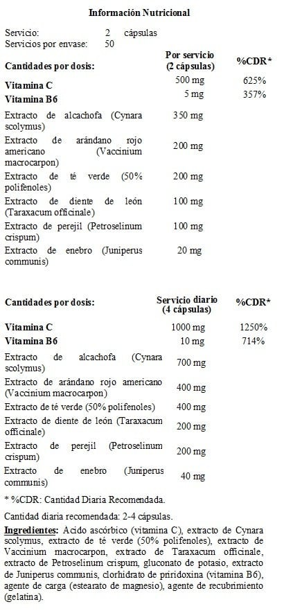 Scitec Nutrition Water Cut 100 Caps - Imagen 2