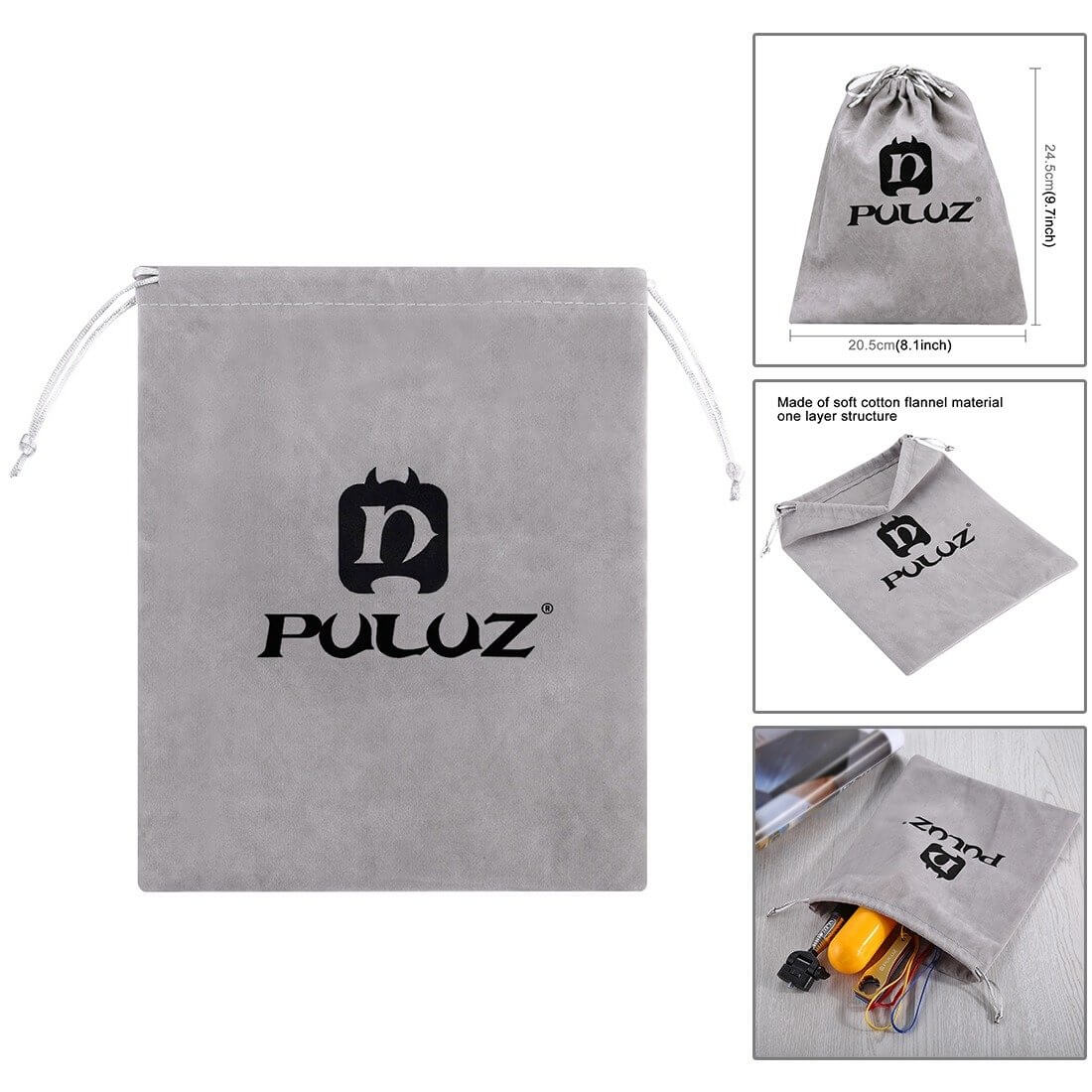 Kit Puluz Ultimate Combo 53en1 PKT16 para cámaras de Acción - Imagen 7